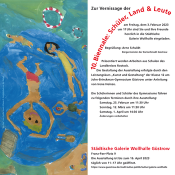 10. Biennale: Schüler, Land & Leute