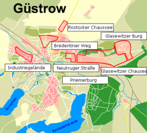 Industrie- und Gewerbegebiete der Barlachstadt Güstrow