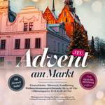 Flyer zu Advent am Markt - 5. bis 21. Dezember 2025 (PNG-Datei)