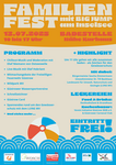 Plakat: Famiienfest mit Gig Jump am 13.07.2025 (PDF-Datei)