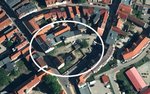 Ausschnitt Luftbild Ecke Gleviner Straße/Lange Straße